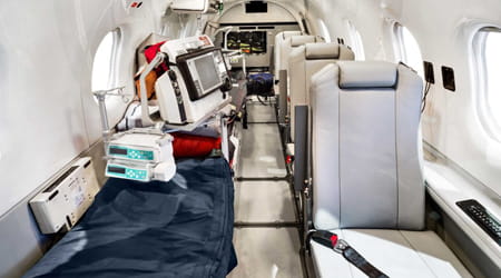 Air ambulance services